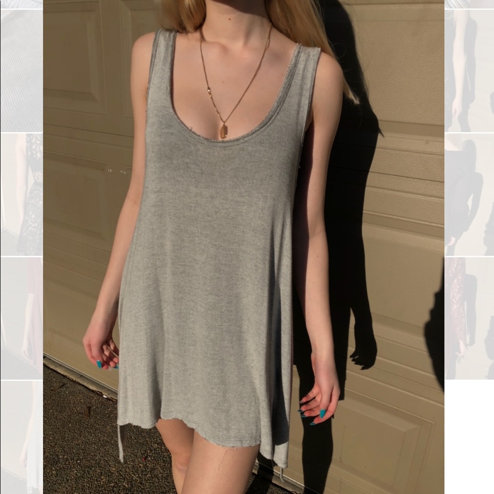 Gray dress